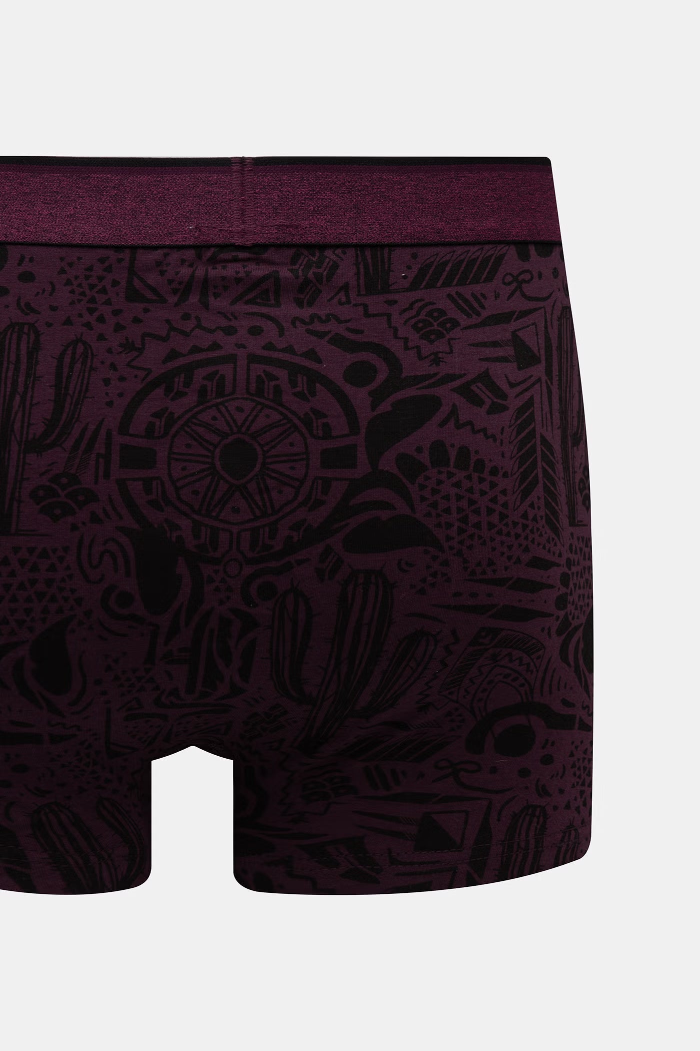 Herren Baumwollboxershorts in Schwarz – Packung mit 2 Stück