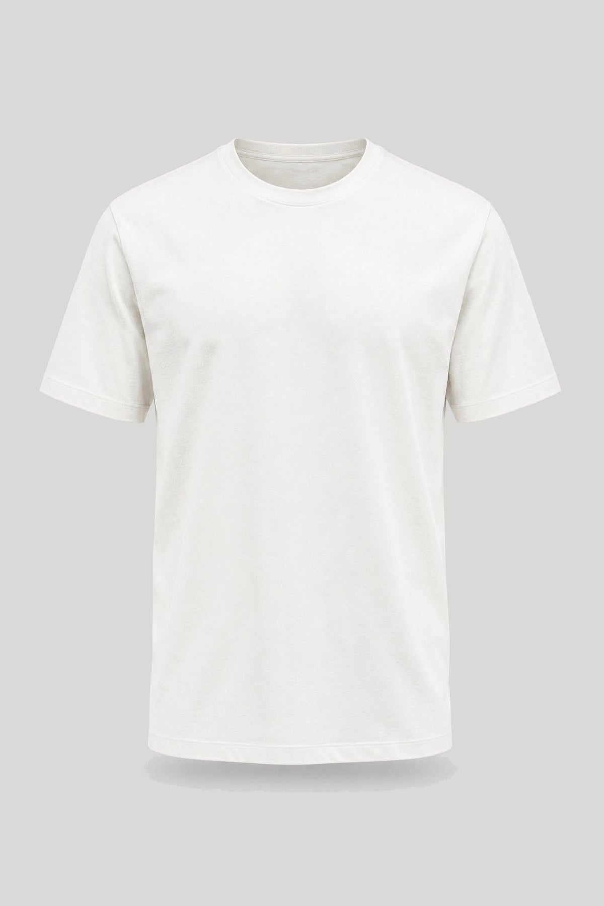 Бежова мъжка базова тениска от памук с еластан Medicine Roberto Fashion Store T-shirt RW26-TSM013-01X-M M