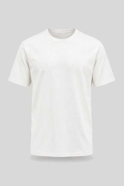 Бежова мъжка базова тениска от памук с еластан Medicine Roberto Fashion Store T-shirt RW26-TSM013-01X-M M