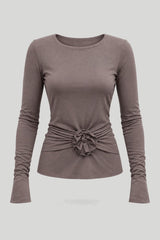 Blouse femme ROSIE couleur Fango (modèle ROSIE)