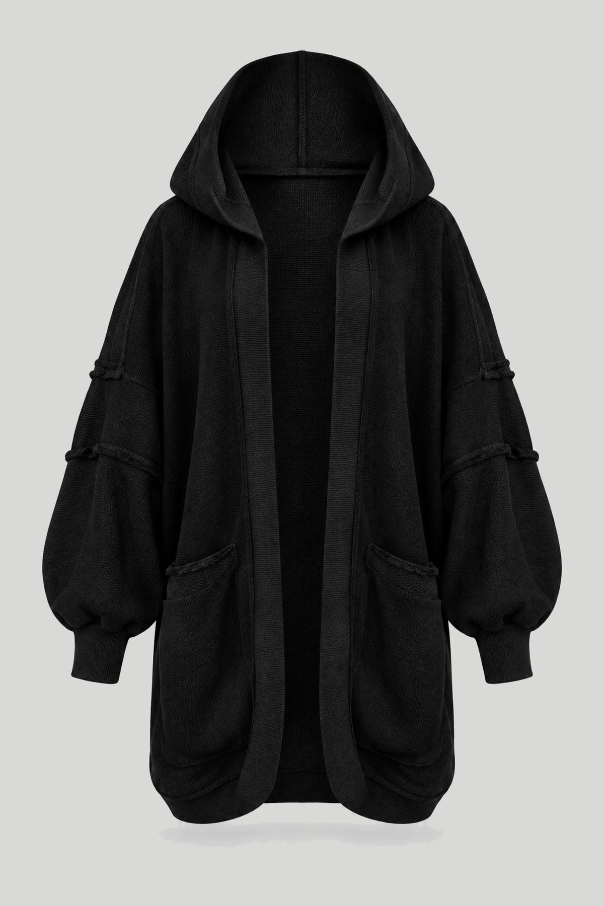Дамска черна жилетка от вискоза за ежедневието, универсален размер LaBalancia Roberto Fashion Store Sweater 5907378501731 S/M