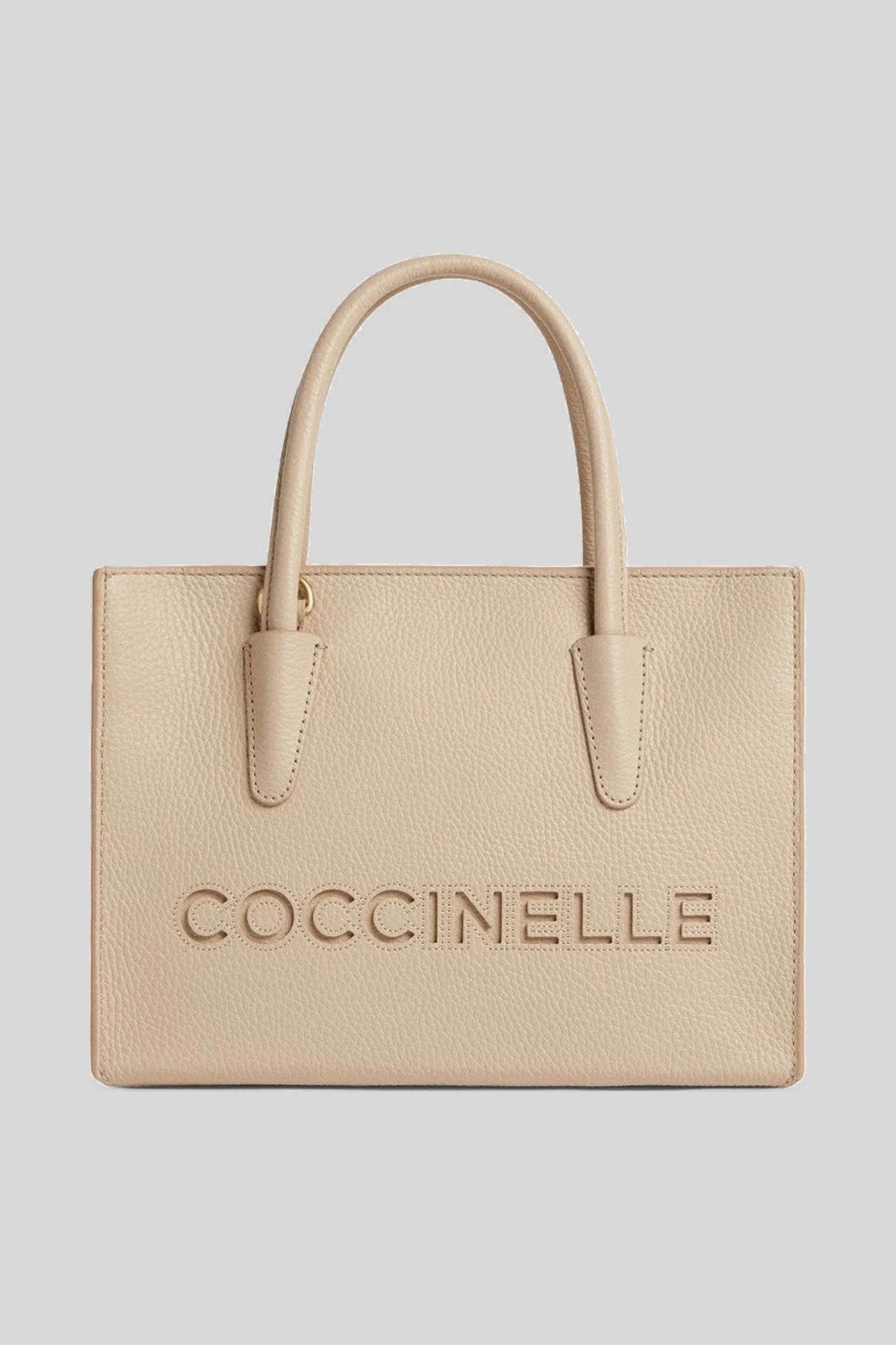 Дамска кожена чанта Coccinelle Myrtha 26, бежова Coccinelle Roberto Fashion Store Bag E1UAK180101-N64-TU One Size