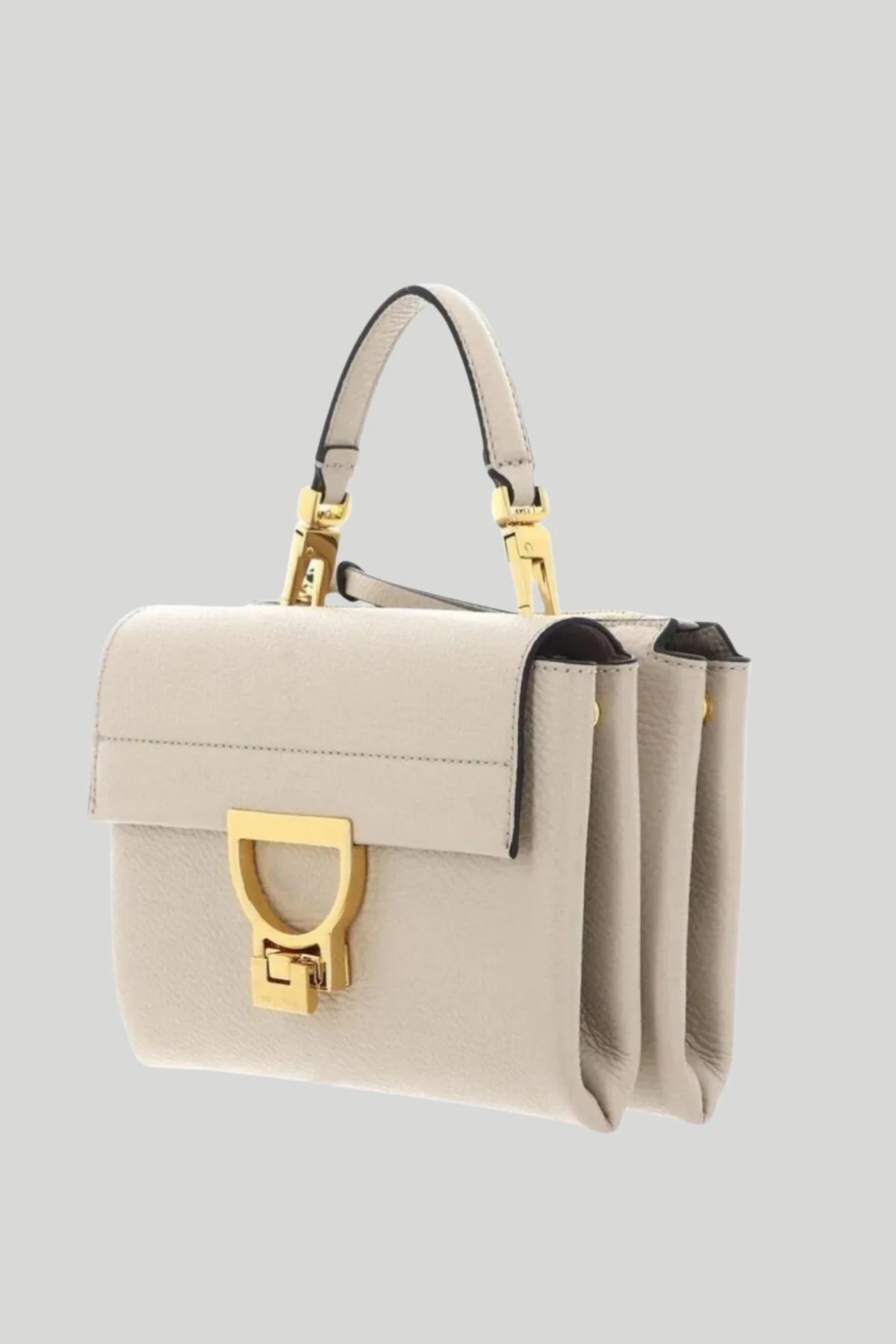 Дамска кожена чанта през рамо Coccinelle Arlettis, бежова Coccinelle Roberto Fashion Store Bag E1MD555B701-N64-TU One Size