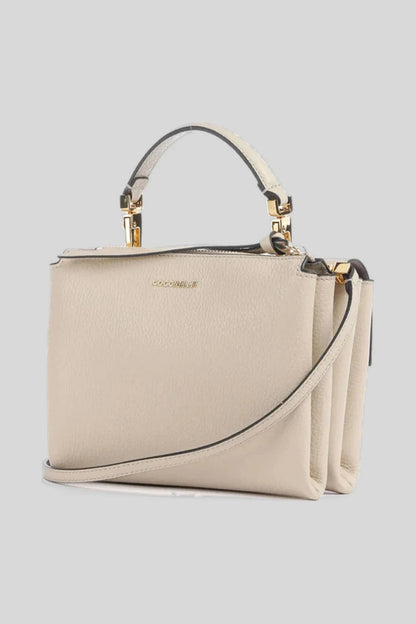 Дамска кожена чанта през рамо Coccinelle Arlettis, бежова Coccinelle Roberto Fashion Store Bag E1MD555B701-N64-TU One Size