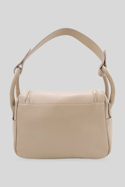 Damen-Lederschultertasche in Beige - Echtleder Dollaro Roberto&Co Roberto Fashion Store Bag AVI1109BAGBEICRS One Size INTL
