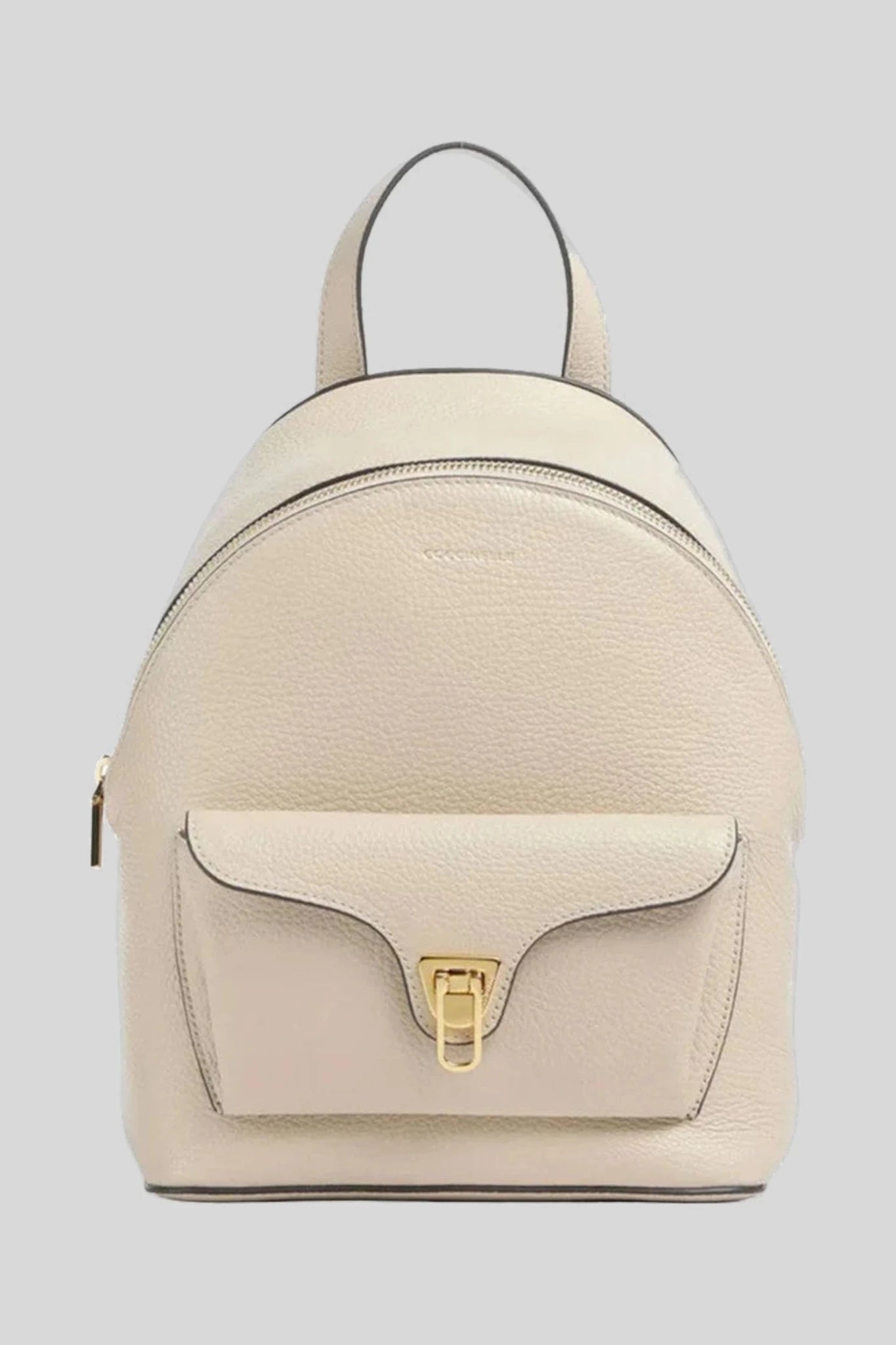 Дамска кожена раница Coccinelle Beat Generation, бежова Coccinelle Roberto Fashion Store Bag E1TFK140101-N64-TU One Size
