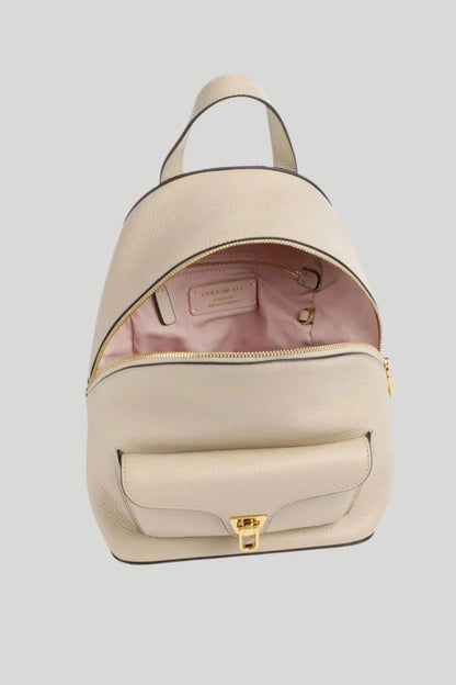 Дамска кожена раница Coccinelle Beat Generation, бежова Coccinelle Roberto Fashion Store Bag E1TFK140101-N64-TU One Size