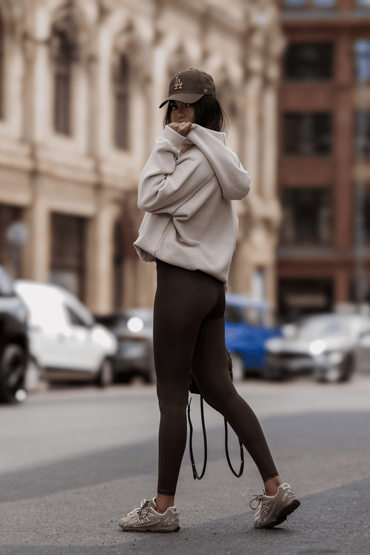 Дамска поларена блуза LOOM - бежово и кафяво LaBalancia Roberto Fashion Store Set 5907378523672 UNI