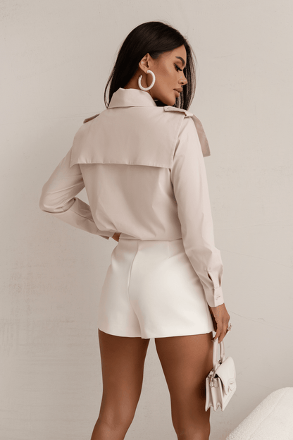 Дамска риза MILO в бежово LaBalancia Roberto Fashion Store Set 5907378523108 S