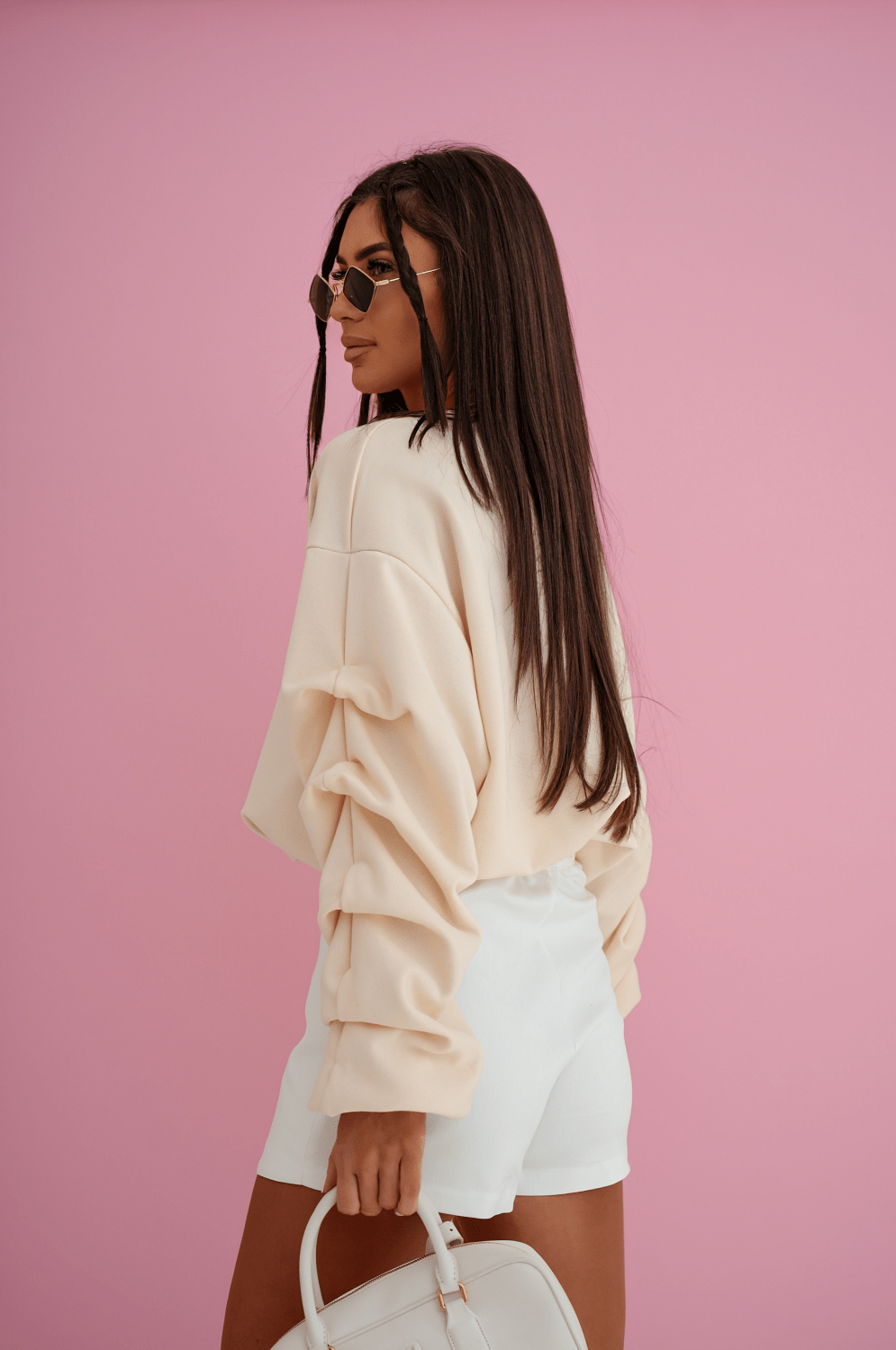 Дамски блуза REMY - ето - бежов (Кокос) LaBalancia Roberto Fashion Store Set 5907378520534 UNI