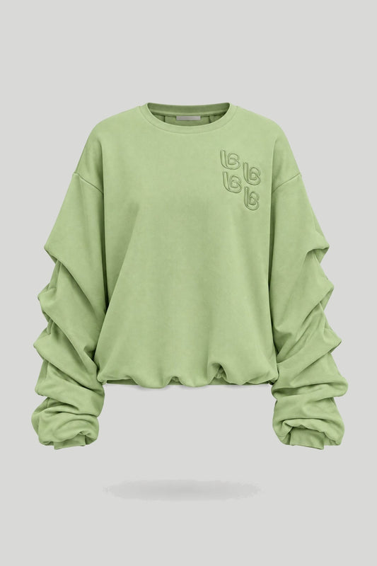 Damenbluse REMY etro – Matcha-Farbe – снимка на продукта