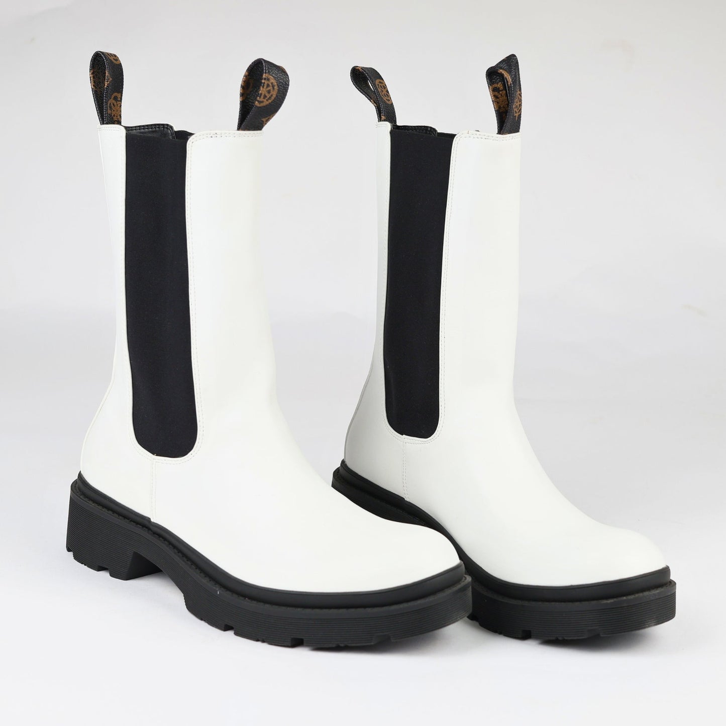 Дамски Боти, Бял Guess Roberto Fashion Store Sneakers FL7L0RELE100FWHI40 40 Бял