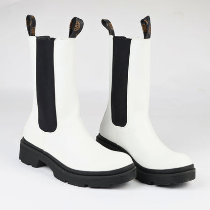 Дамски Боти, Бял Guess Roberto Fashion Store Sneakers FL7L0RELE100FWHI40 40 Бял