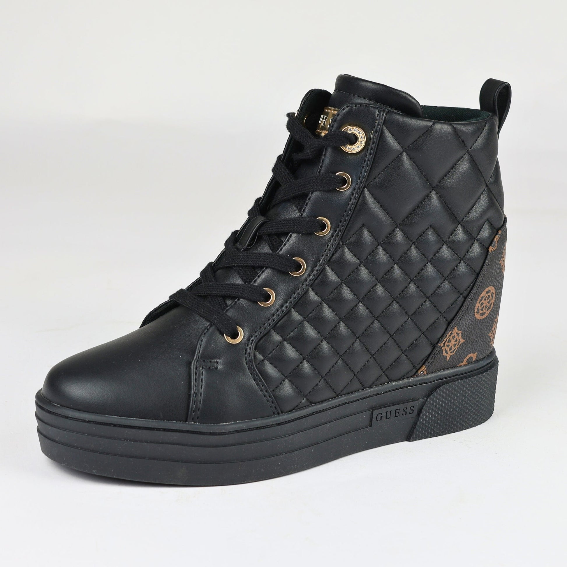 Дамски Боти, Черен Guess Roberto Fashion Store Sneakers FL7FAEFAL12BROCR36 36 Черен