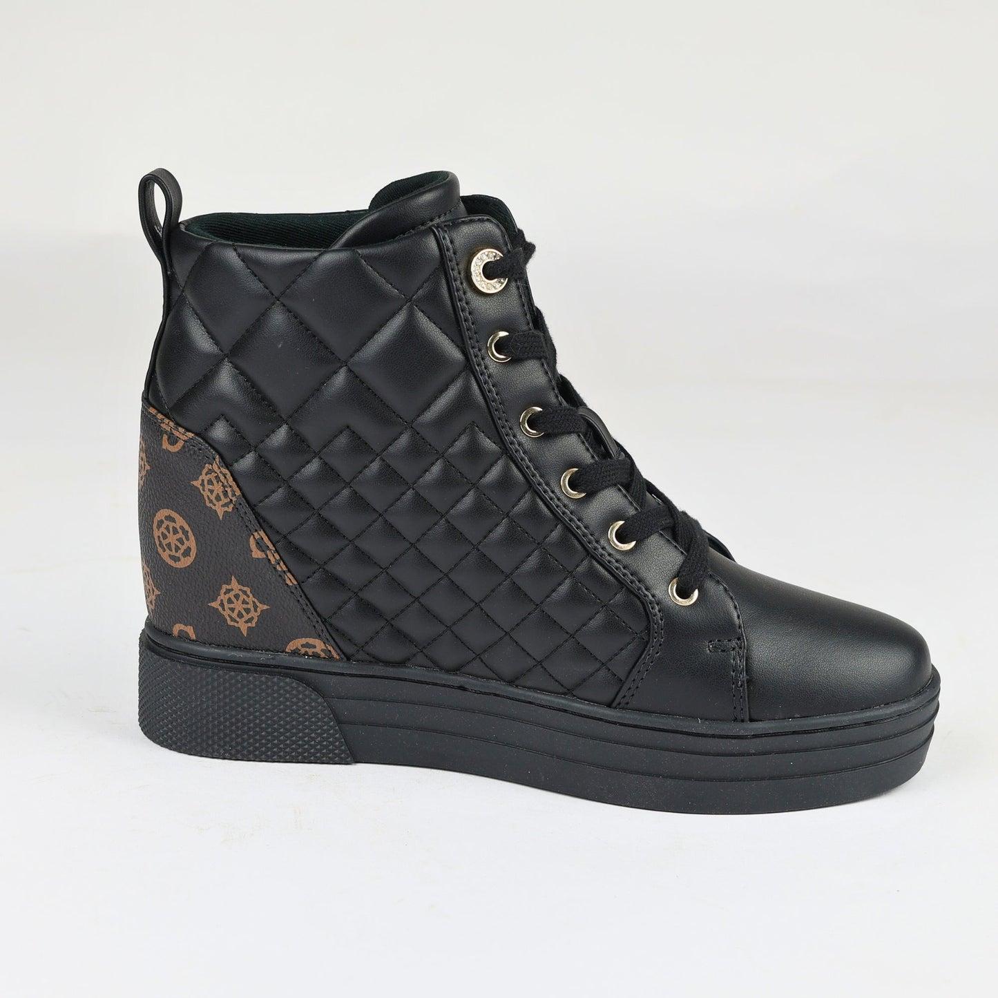 Дамски Боти, Черен Guess Roberto Fashion Store Sneakers FL7FAEFAL12BROCR36 36 Черен