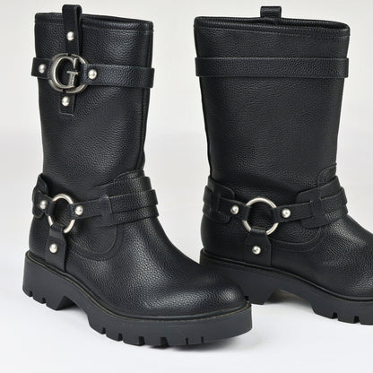 Дамски Боти, Черен Guess Roberto Fashion Store Sneakers FL82RNELE1036 36 Черен