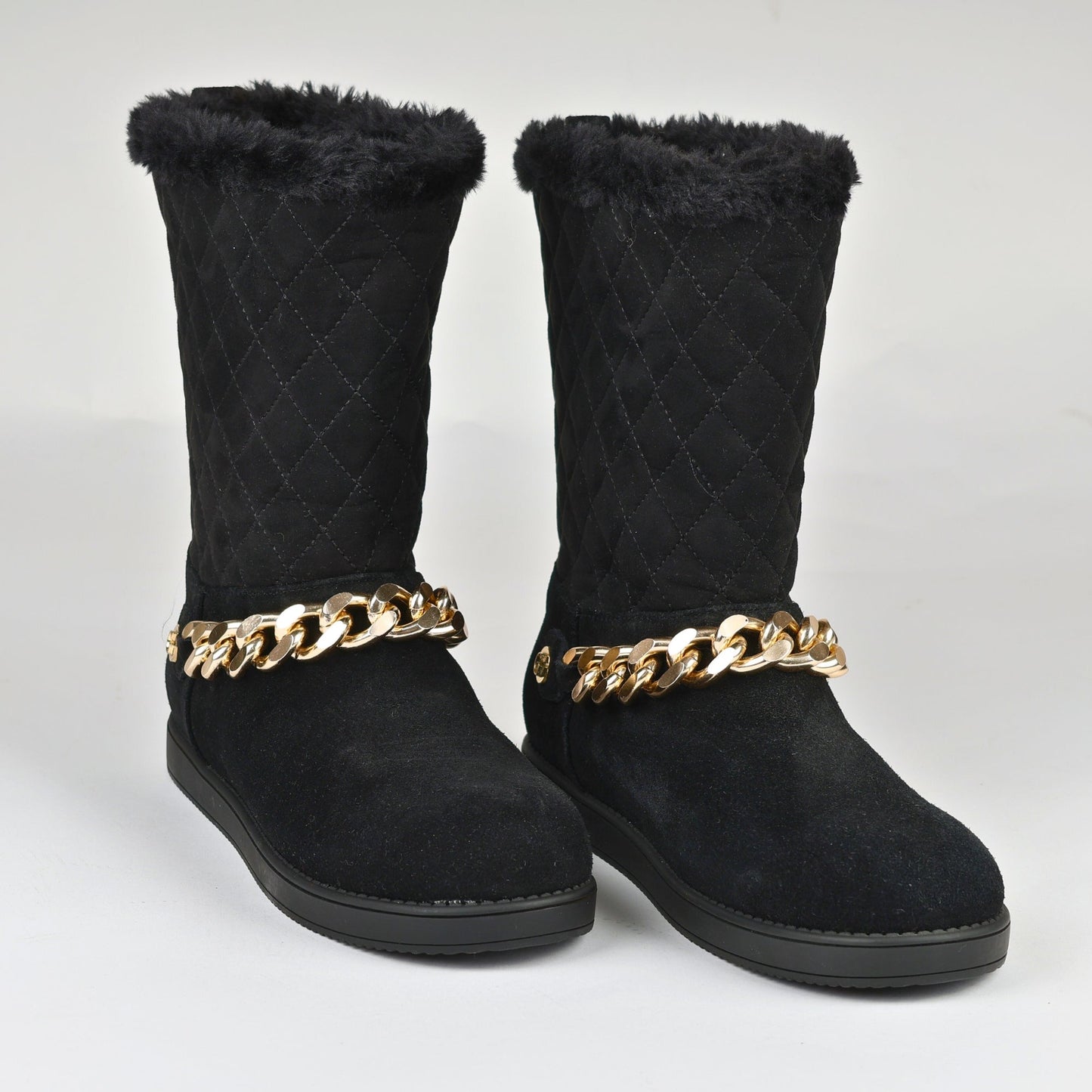 Дамски Боти, Черен Guess Roberto Fashion Store Sneakers FLLIA4SUE1138 38 Черен