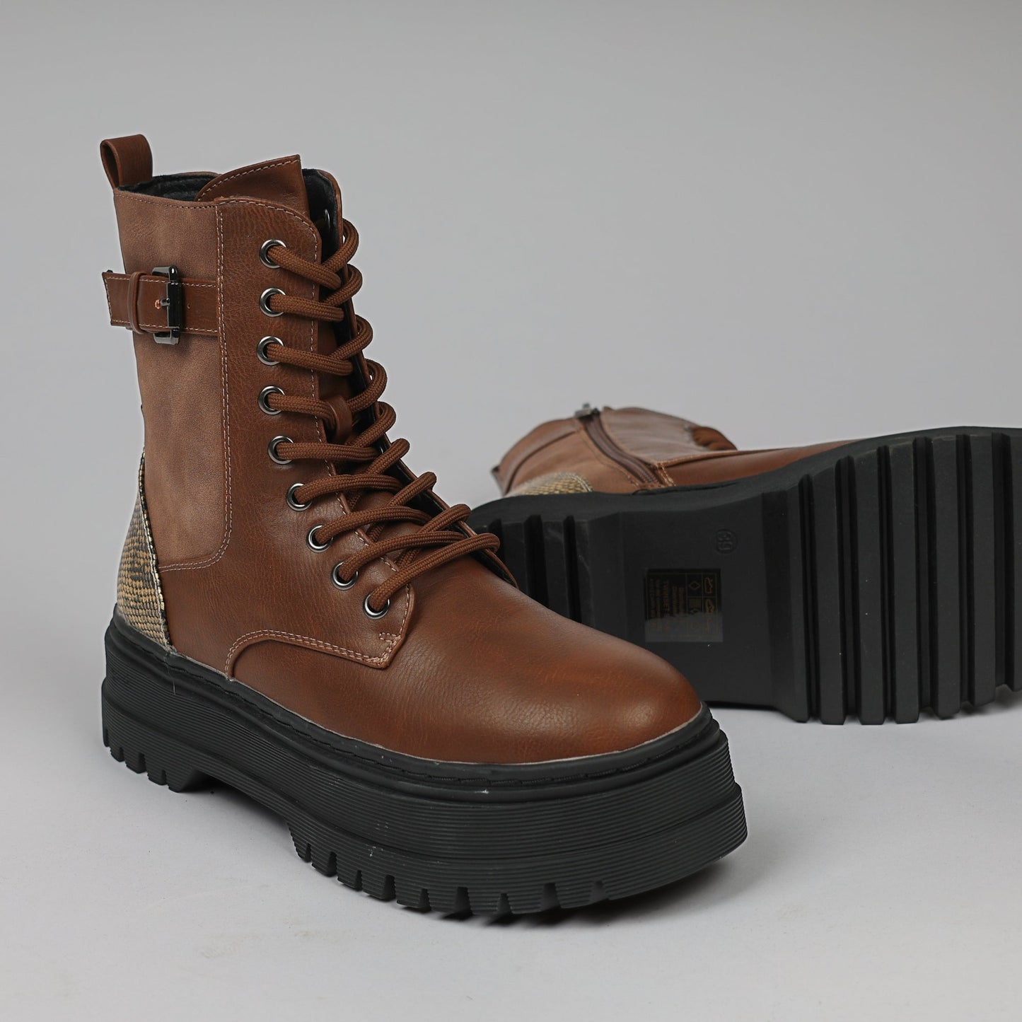 Дамски Боти, Кафяв Twinset Roberto Fashion Store Sneakers 222TJT0101033836 36 Кафяв