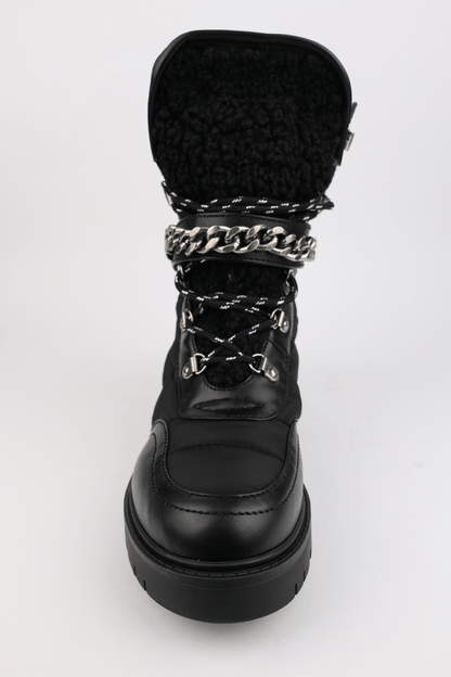 Дамски Ботуши, Черен Roberto Fashion Store Boots FL8RSDFAB1035 Black 35