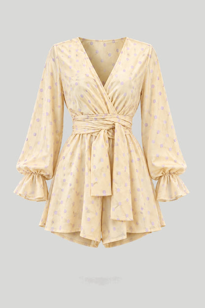 Дамски гащеризон SINTRA в розови точки - елегантен летен модел LaBalancia Roberto Fashion Store Jumpsuit 5907378521210 XS/S
