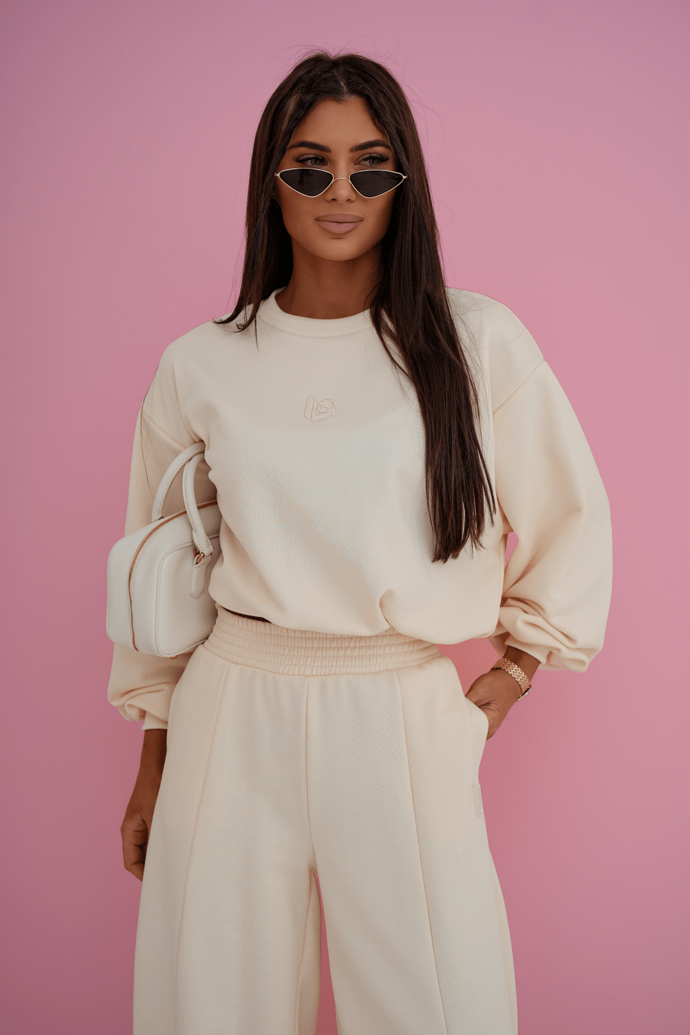 Дамски комплект BRONX - Обувки и аксесоари, Кокос (Beige) LaBalancia Roberto Fashion Store Set 5907378520480 UNI