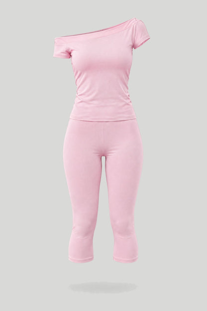 Дамски комплект Capri - пудрено розово LaBalancia Roberto Fashion Store Set 5907378522729 XS/S