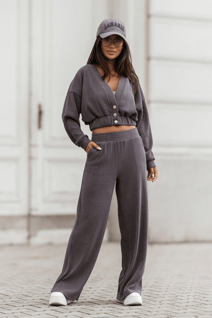 Дамски комплект MEGGI - графитен LaBalancia Roberto Fashion Store Set 5907378523474 XS/S