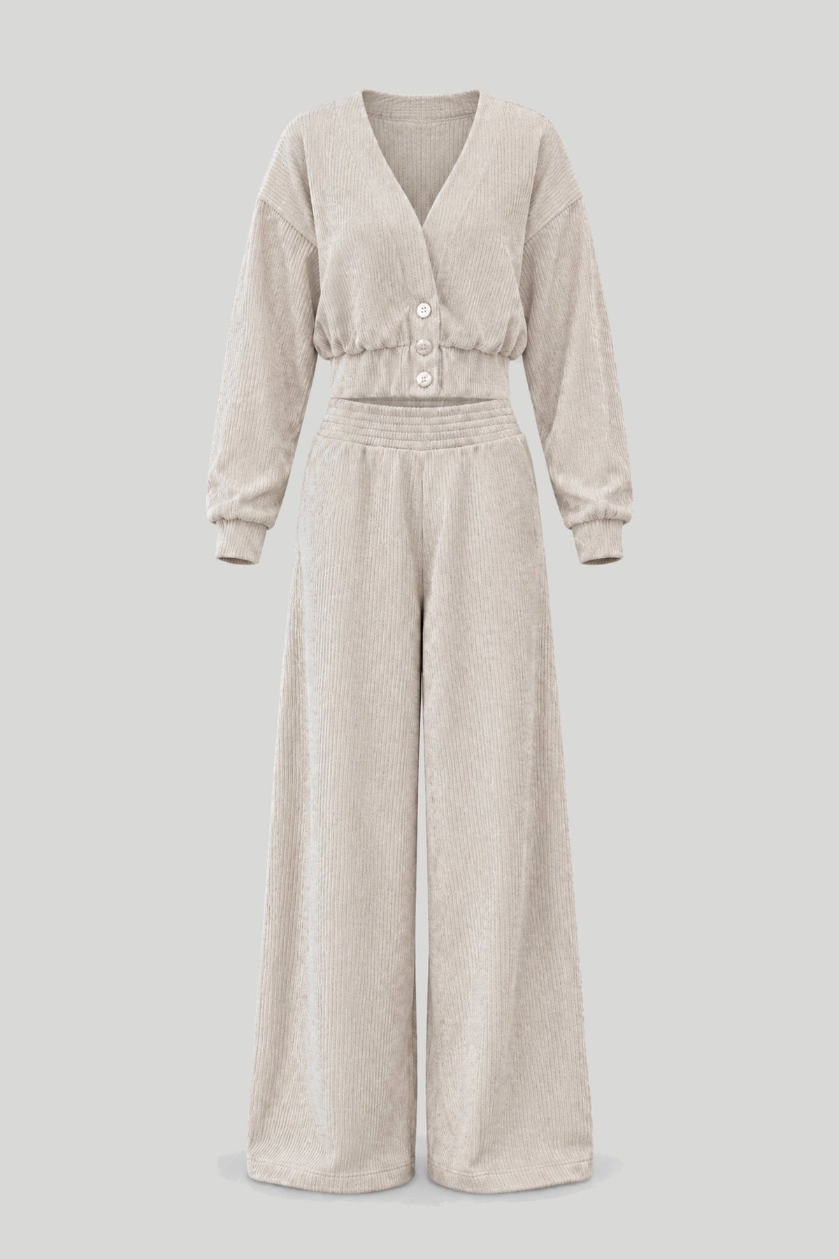 Дамски комплект MEGGI шушлек (шарено) - Беж LaBalancia Roberto Fashion Store Set 5907378520381 XS/S