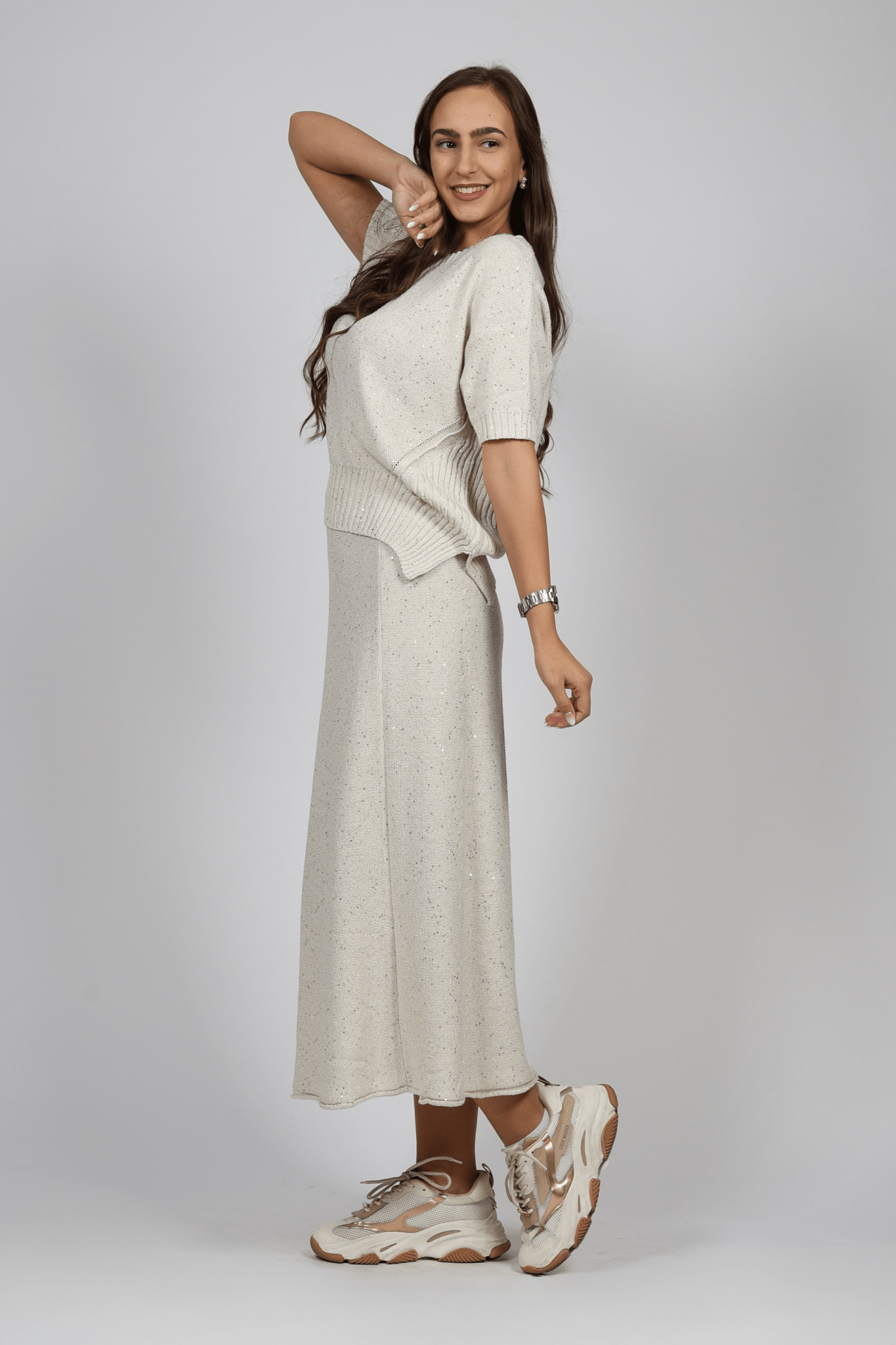 Women's 2-piece set, Beige