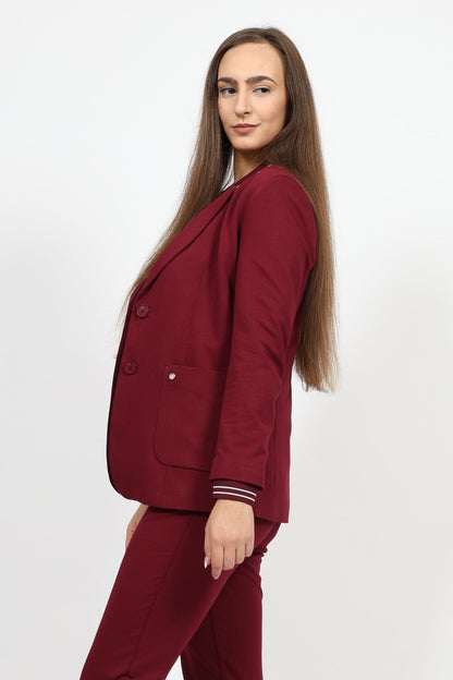 Women's 2-piece set, Bordeaux