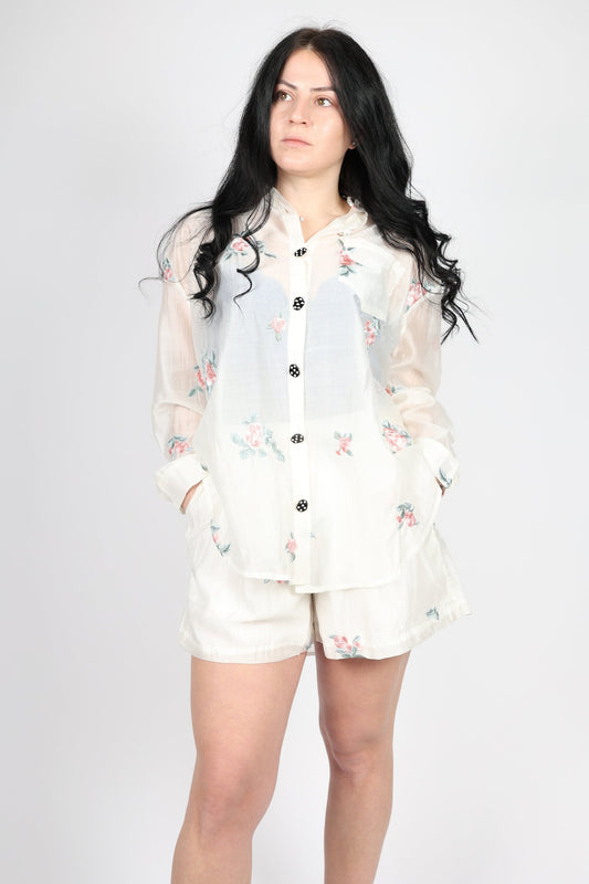 Дамски Комплект от 2 части, Бял Roberto Fashion Store Set RBRF2103ITSETBEI White TU