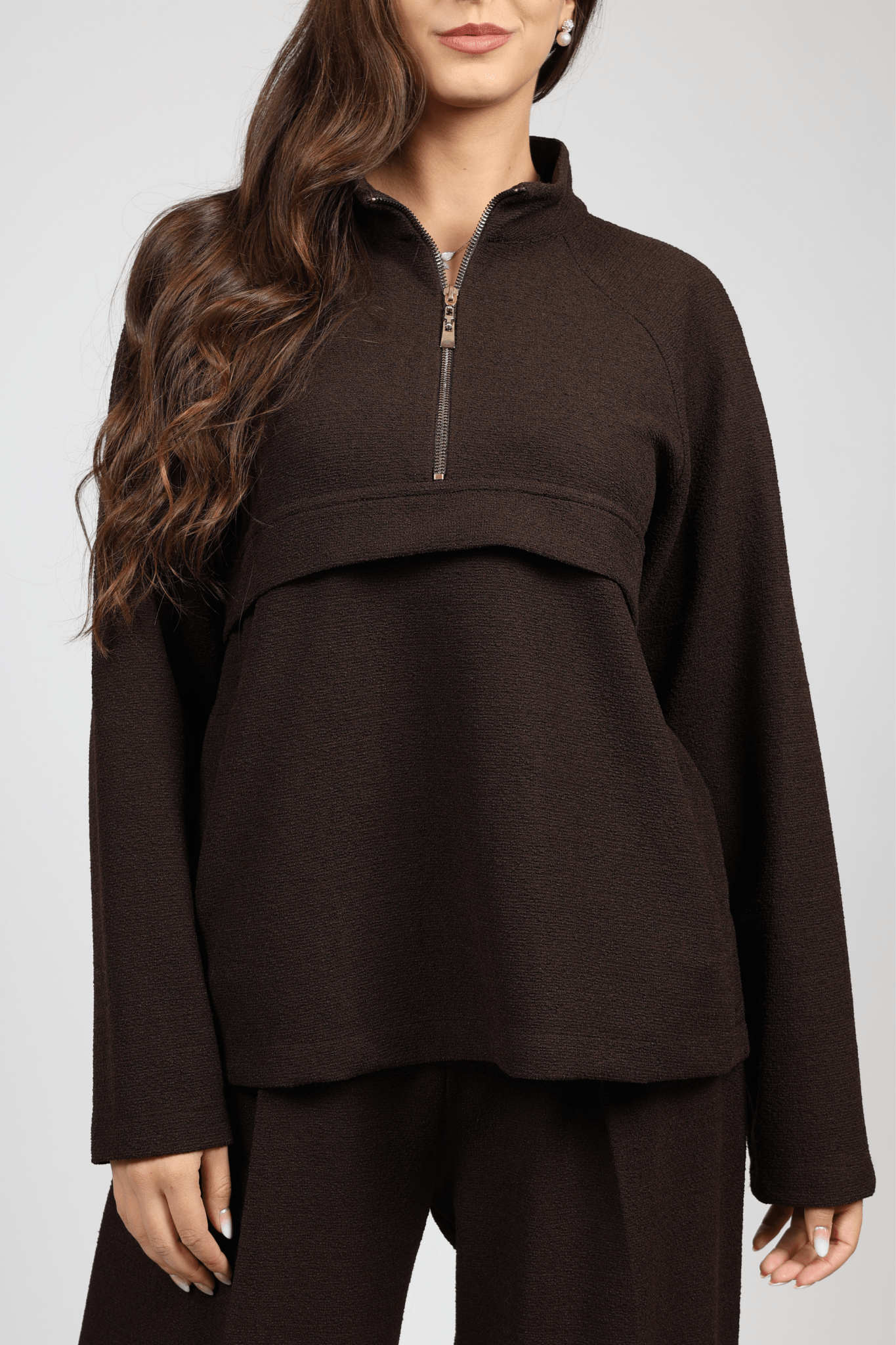 Women's 2-piece set, Brown