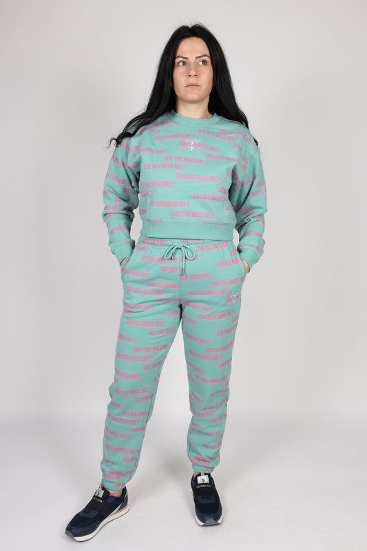 Дамски Комплект от 2 Части, Зелен Roberto Fashion Store Set W1BQ17G7O8 S Green