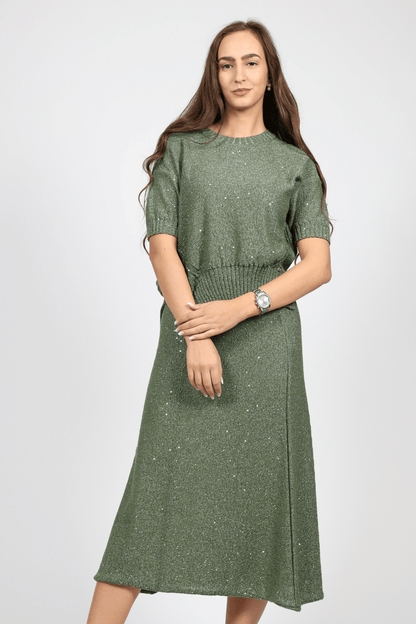 Women's 2-piece set, Green 