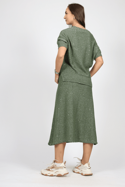 Women's 2-piece set, Green 