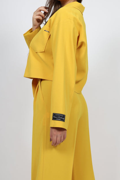 Дамски Комплект от 2 части, Жълт VIPART Roberto Fashion Store Set VPR0311SETYELTRK36 36 Жълт