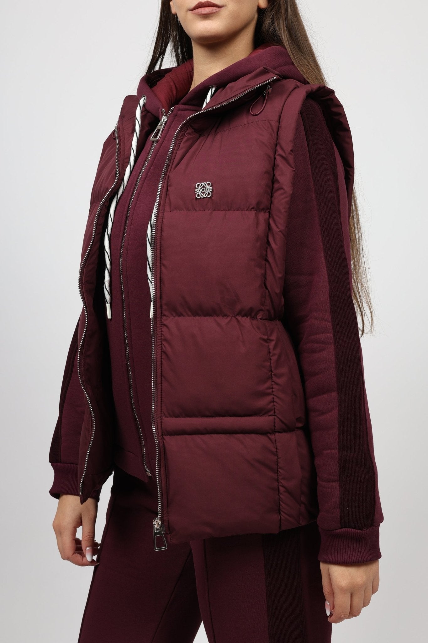 Women's 3-piece set, Bordeaux