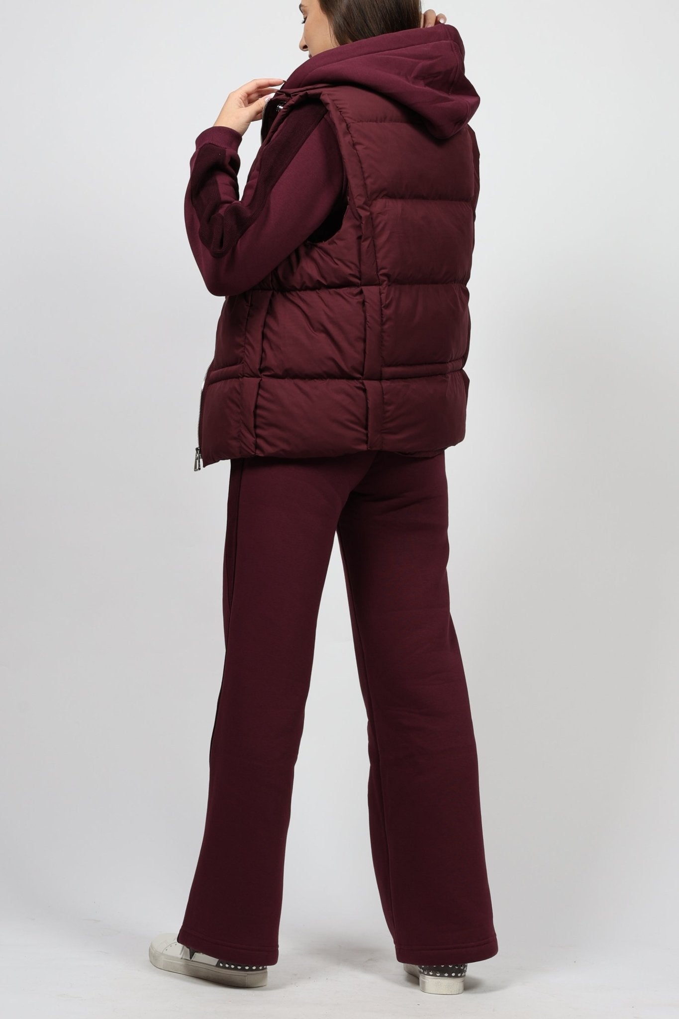 Women's 3-piece set, Bordeaux