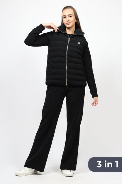 Women's 3-piece set, Black