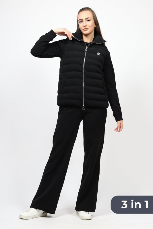 Women's 3-piece set, Black