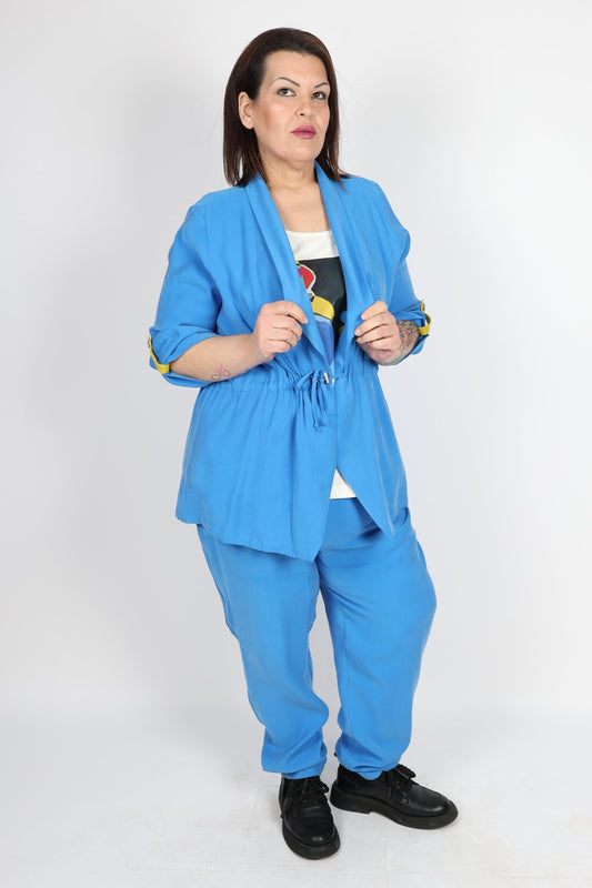 Дамски Комплект от 3 части, Син Roberto Fashion Store Set RBRF1803STBLUTRIPLE - 1 Blue 42 EU