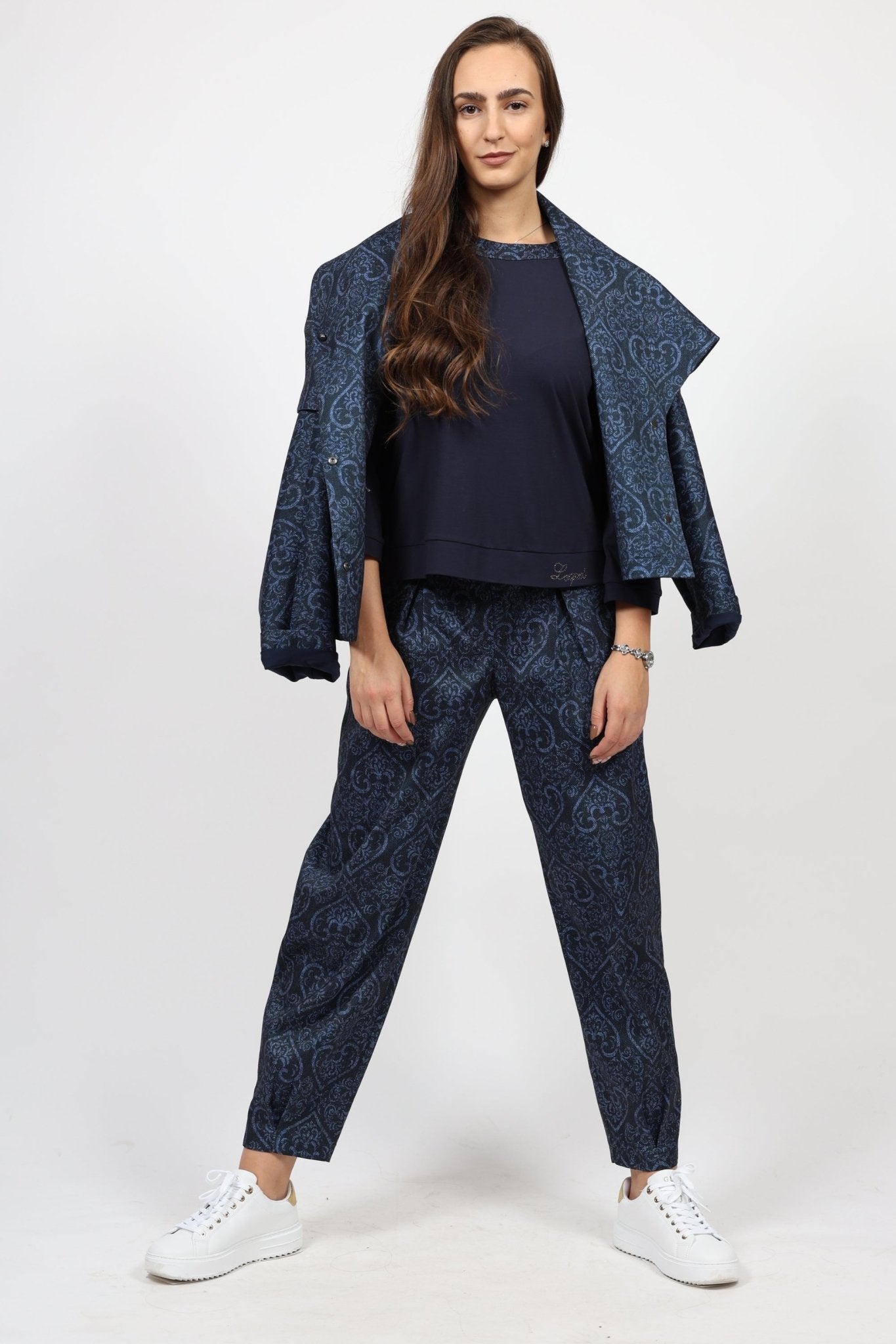 Дамски Комплект от 3 части, Син La Sagrada Roberto Fashion Store Set LSG0311SETBLUHRT38 38 Син