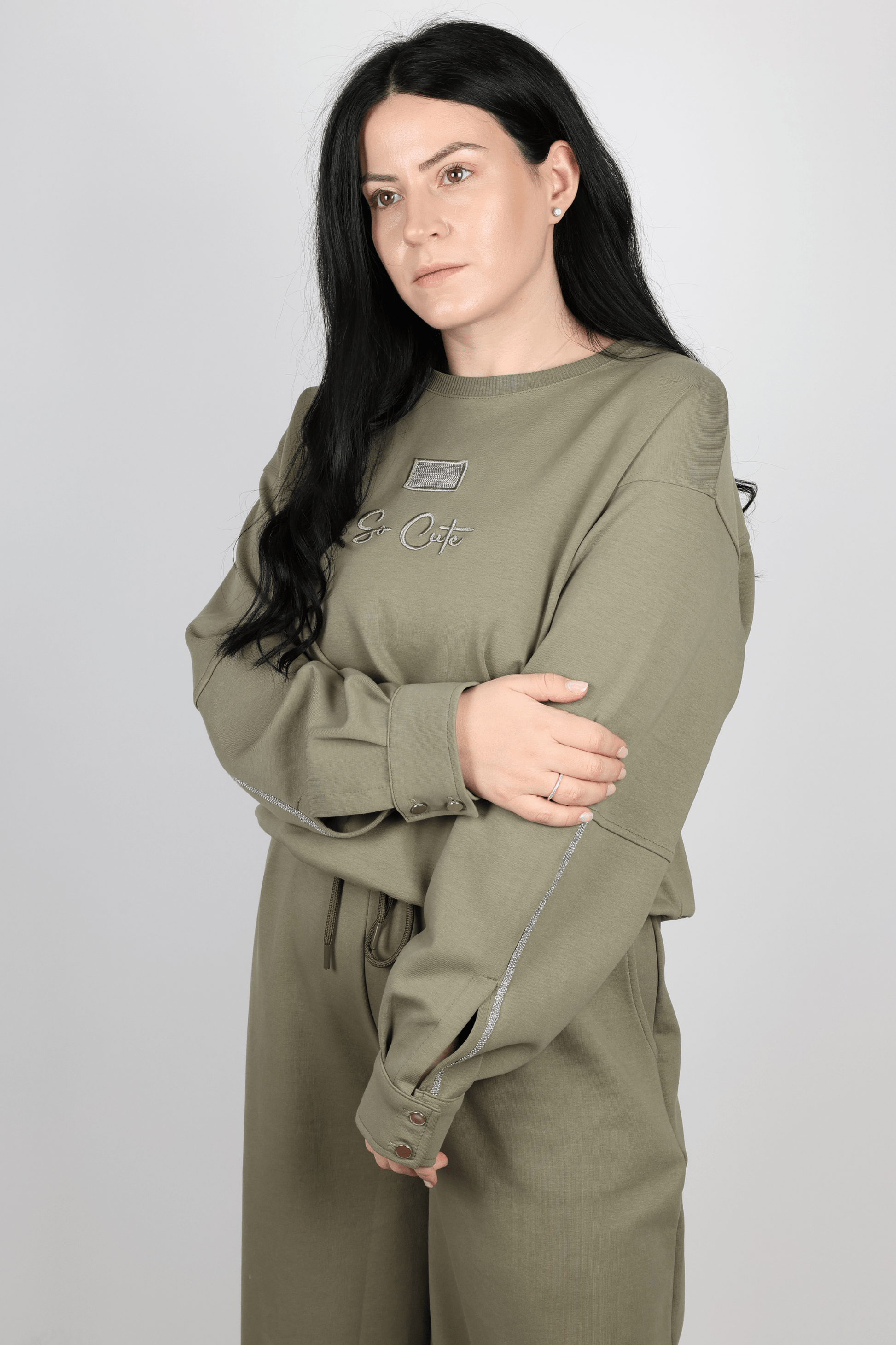 Дамски Комплект от 3 Части, Зелен Roberto Fashion Store Set ROBE1123 XL INTL