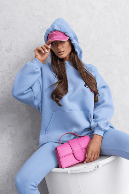 Дамски Комплект RARITY - Блестящо Бежово с елегантна блуза и легинси LaBalancia Roberto Fashion Store Set 5907378518913 XS/S