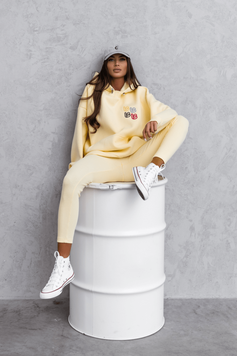 Дамски Комплект RARITY - Жълт Аксесоар за Стил и Удобство в Движение LaBalancia Roberto Fashion Store Set 5907378518982 XS/S