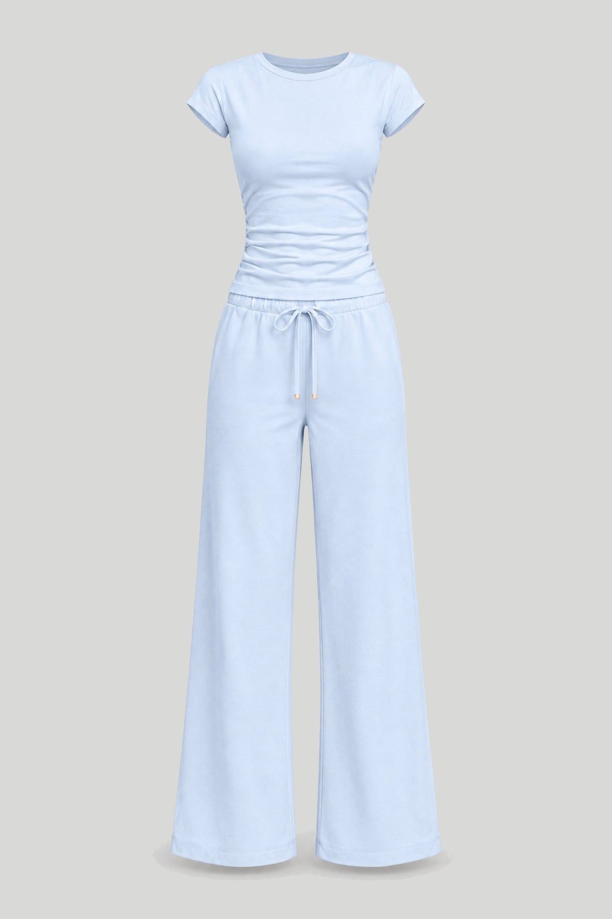 Дамски комплект SHIRA - Облекло, Бранд SHIRA, Светлосиньо LaBalancia Roberto Fashion Store Set 5907378521753 XS/S