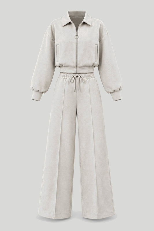 Damen-Set SKYE – Bekleidungsset, beige – снимка на продукта