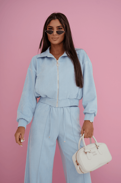 Дамски комплект SKYE — Облекло, Бранд SKYE, Бледосин (Бълакит) LaBalancia Roberto Fashion Store Set 5907378520459 M/L