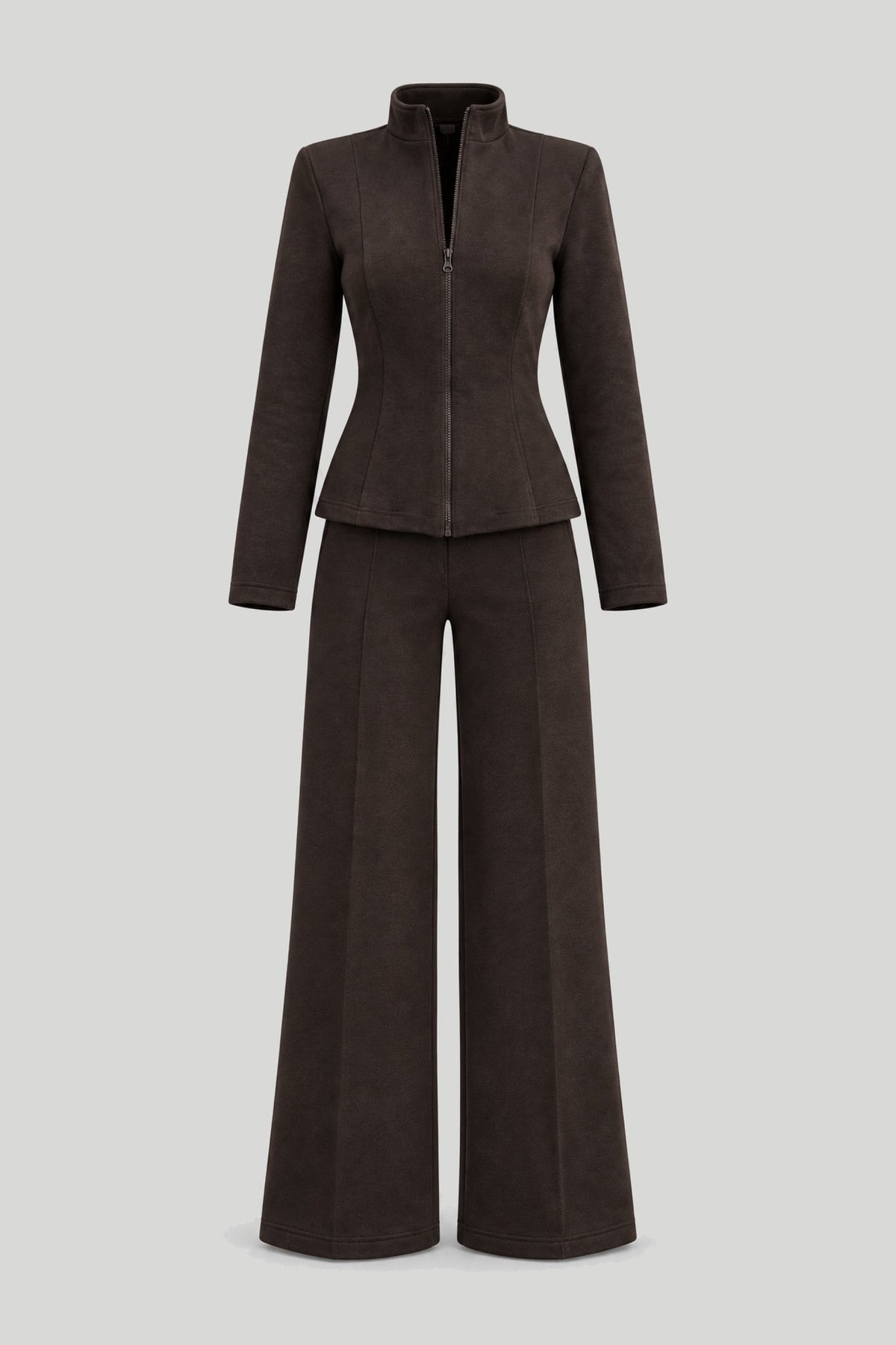 Дамски комплект TOKYO, кафяв, стилен модел за ежедневно носене LaBalancia Roberto Fashion Store One piece 5907378527472 S