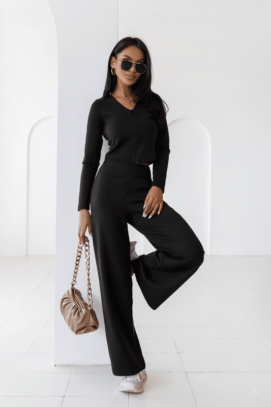 Дамски Комплект WILLOW - Облекло, Бранд WILLOW, Черен LaBalancia Roberto Fashion Store Set 5907378520725 XS/S